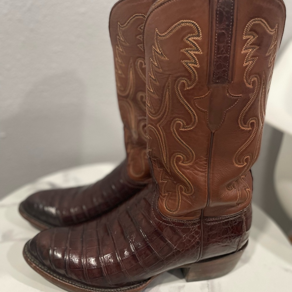 Lucchese Mens Boots - Picture 4 of 5
